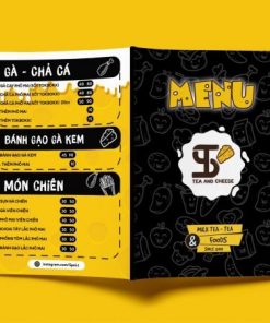 menu quán ăn